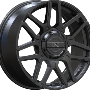 Wildland – Cyclone – Black – 18″x8″ 35mm – All weather Wheels – C1881081143567MB